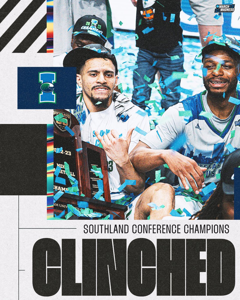 NCAA March Madness (@marchmadnessmbb) on Twitter photo PUT ON YOUR DANCING SHOES, <a href="/Islanders_MBB/">Islanders Menโs Basketball</a> ๐บ
Texas A&M-Corpus Christi wins the Southland Tournament Championship to punch its ticket to the Big Dance! #MarchMadness PUT ON YOUR DANCING SHOES, <a href="/Islanders_MBB/">Islanders Menโs Basketball</a> ๐บ
Texas A&M-Corpus Christi wins the Southland Tournament Championship to punch its ticket to the Big Dance! #MarchMadness