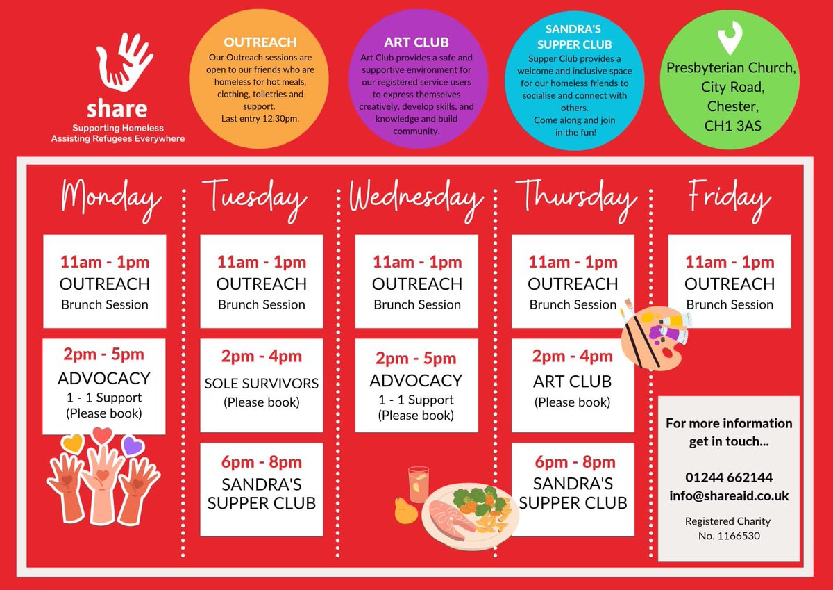 shareshopsuk's tweet photo. We are delighted to announce that because of your kindness and support, fundraising, purchases of clothes, bric a brac, stunning cakes, tasty fresh sandwiches and our delicious coffees from our ShareShop next to Chester Amphitheatre and in Mold, our Day Centre for people who… https://t.co/3N6Oy50SJm