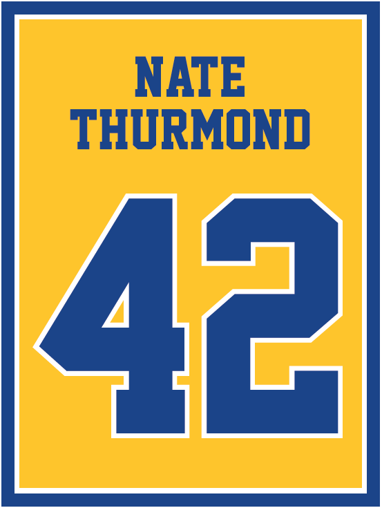 On this date in 1978, the Warriors retired Nate Thurmond's #42. "Big Nate" made seven All-Star appearances and was voted to the NBA's All-Defensive team five times during his 11-season career with the Warriors, averaged 17.4 points and 16.9 rebounds per game over that span.