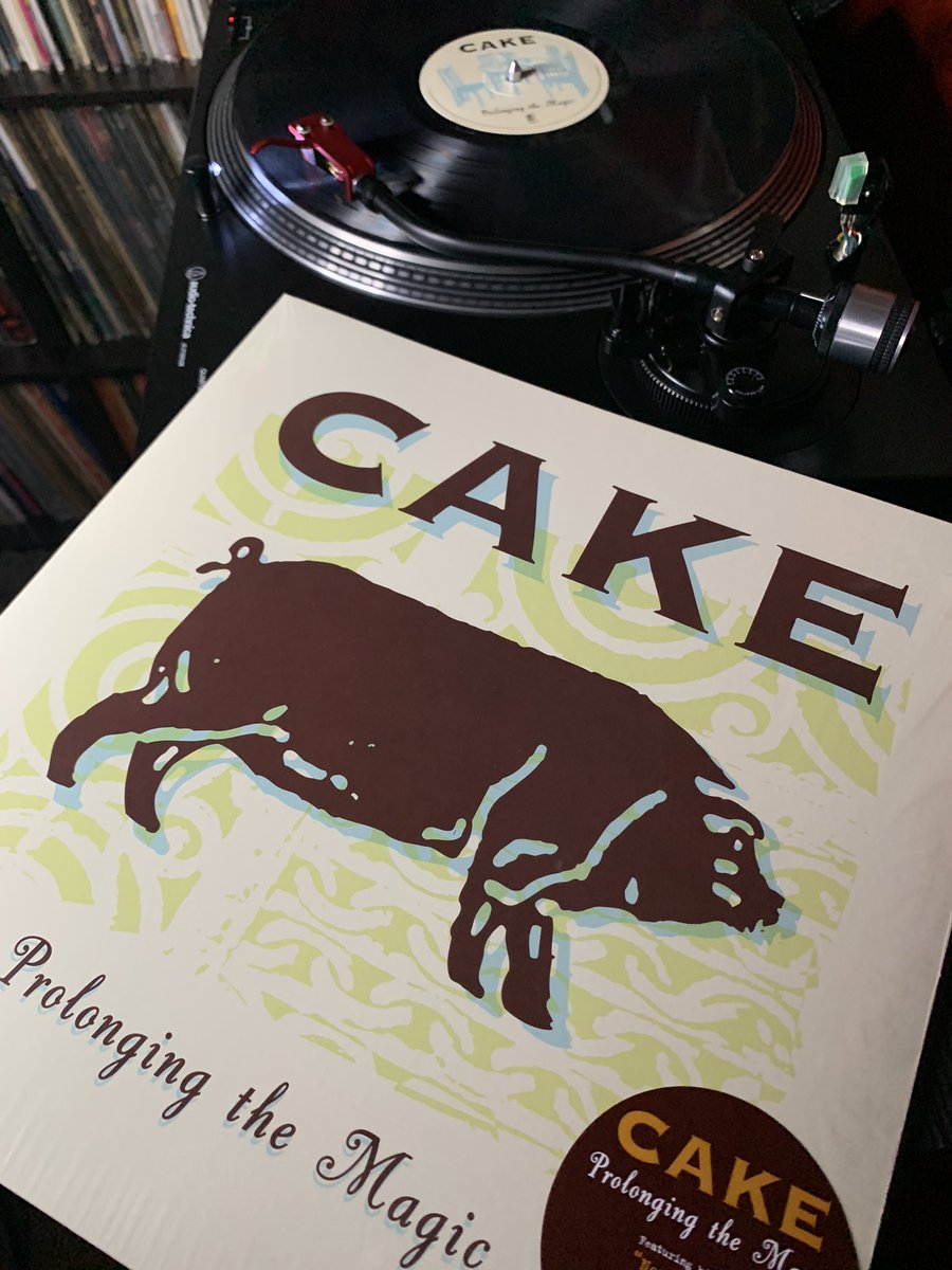 casey33rpm's tweet photo. Out for the first time on vinyl! @CAKEBAND third album Prolonging the Magic! #cake #prolongingthemagic #music #vinyl #90smusic #vinylcollection #vinylcollector #vinylcommunity #vinylrecords #vinylreleases #vinyljunkie https://t.co/MV6LtoQmti