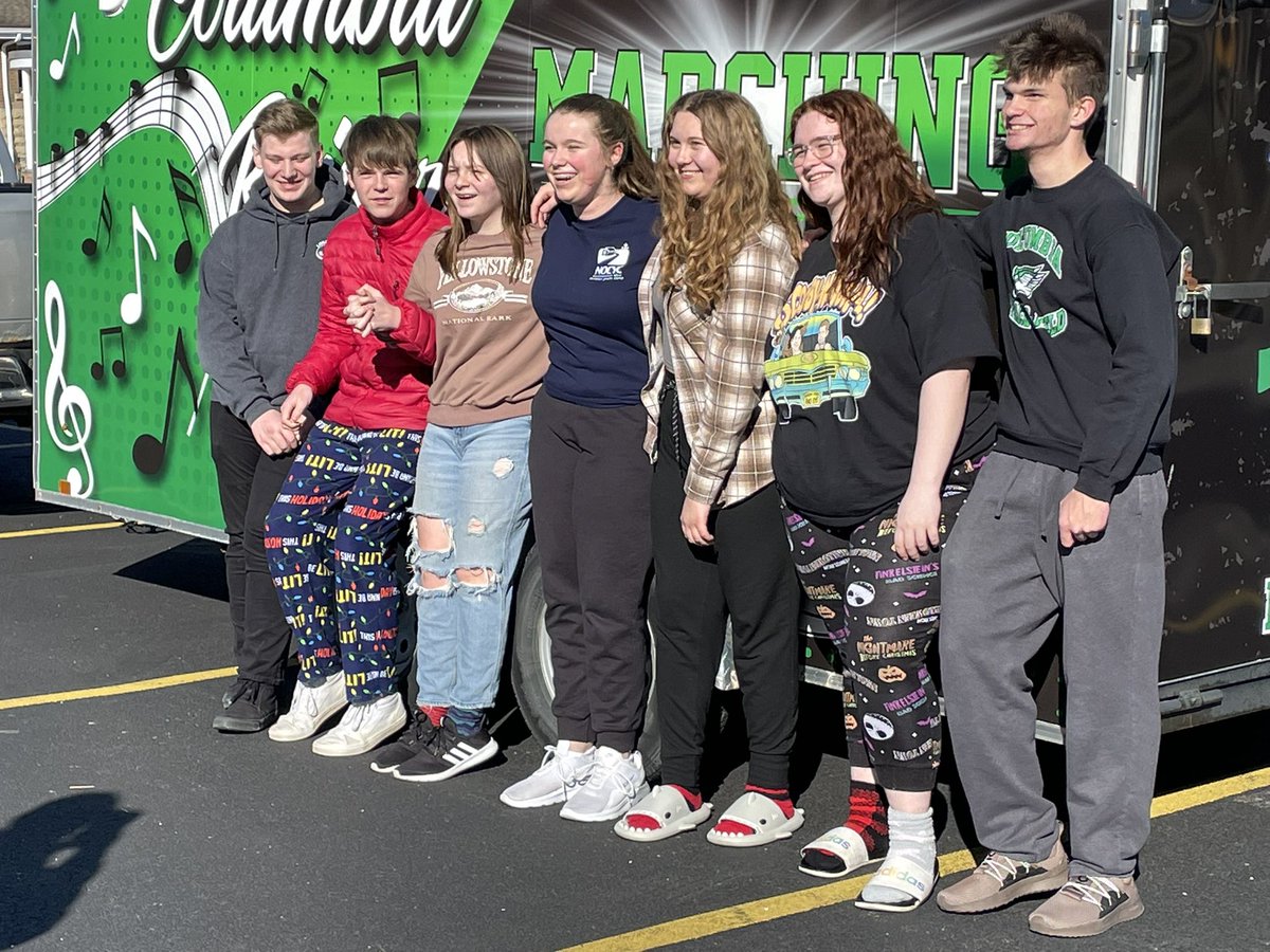 Columbia Drumline tweet media