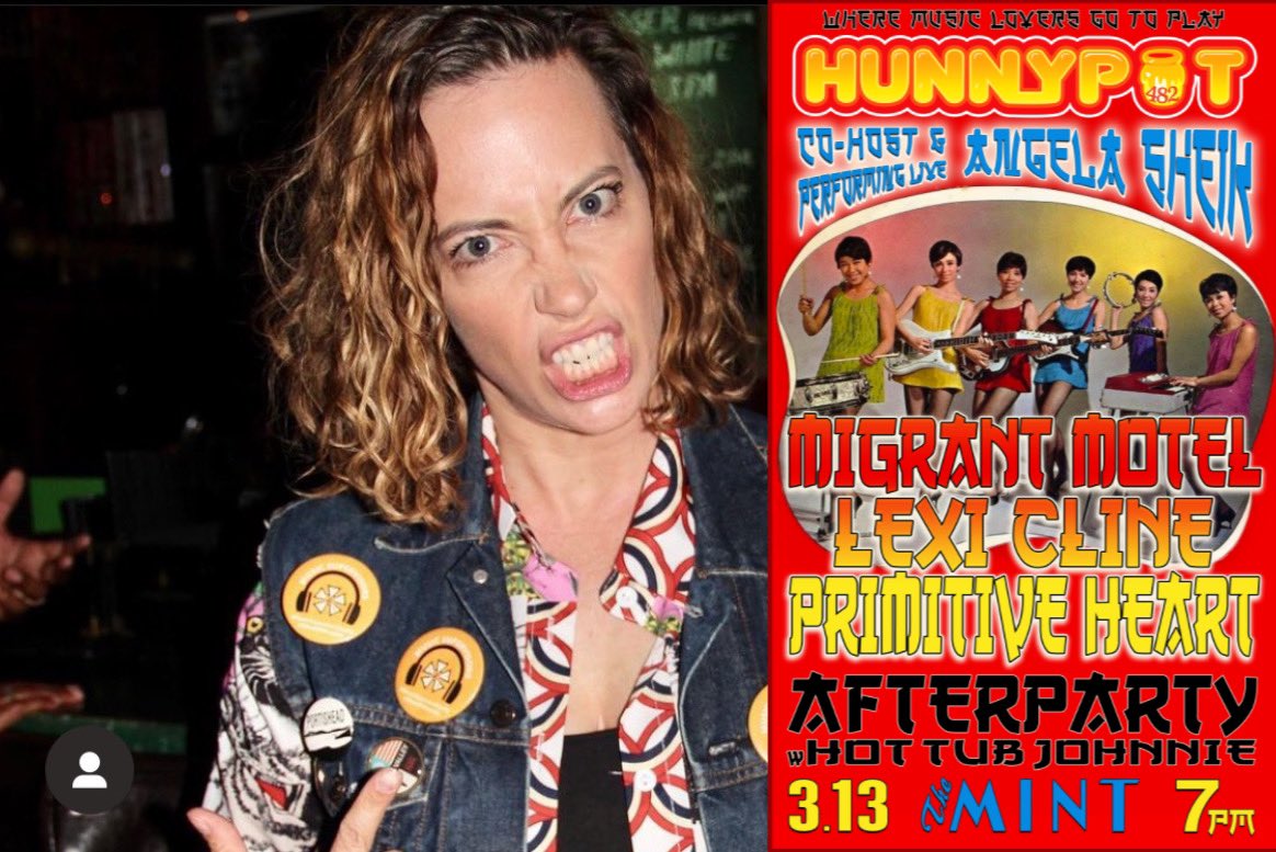 Did you get your tickets to Hunnypot yet? Oh wait, it’s a free show! See you there!

JOIN US MONDAY 3/13 at 7PM PT

#hunnypotlove #themintla #themint #livelooper #angelasheik #mindydinh #primitiveheart #lexicline #migranthotel #showcase #lalivemusic #la #lamusicscene