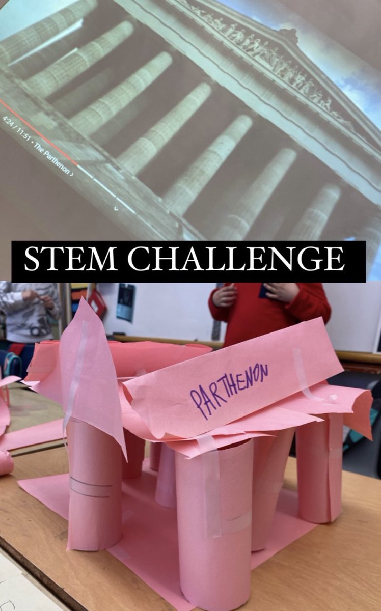 Today’s STEM challenge. Can you build the Parthenon 🏛️? #greekheritagemonth <a href="/BuchananPS_TDSB/">BuchananPS_TDSB</a> <a href="/TDSB_GHM/">TDSB GHM</a> <a href="/TDSB_STEM/">TDSB STEM K-12</a>