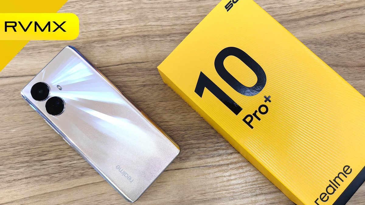 bollogonz's tweet photo. Tenemos vídeo unboxing del nuevo realme 10 pro un dispositivo enfocado a gama media, pantalla amoled curva a 120hz. Cámara de 108 mpx y un MediaTek Dimensity 920  Octa-core a 6 nanometros con 2.5 GHz. #dimensity920 #mediatekdimensity920  #realme10series #realme10proplus5g #rvmx https://t.co/pjCcIDWoHM