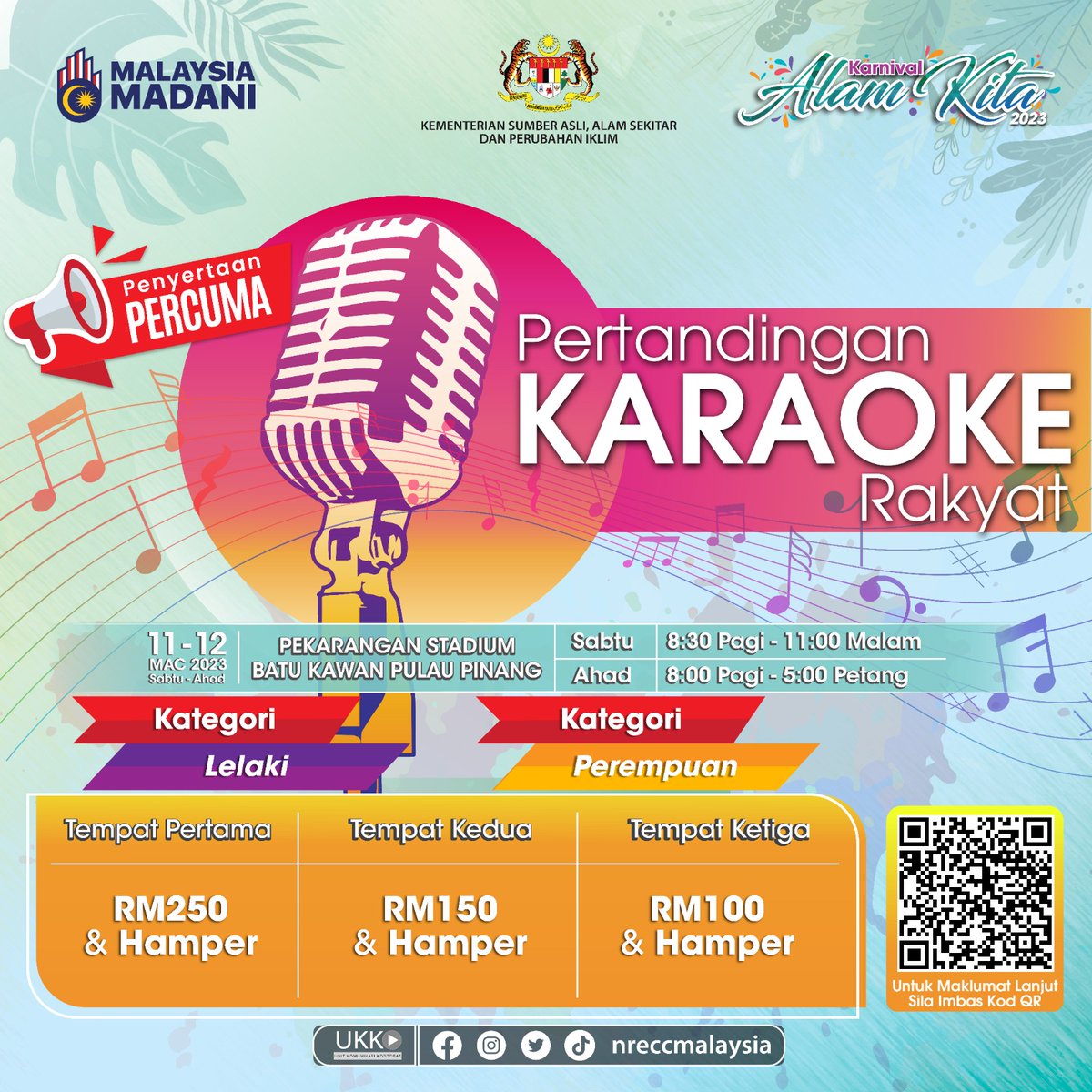 Kem. Sumber Asli, Alam Sekitar dan Perubahan Iklim on Twitter