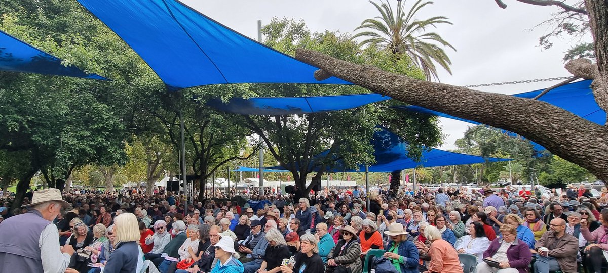 Huge crowd at @adelwritersweek
to hear #GraceTame with @Milliganreports 

adelaidefestival.com.au/events/2023-wr…