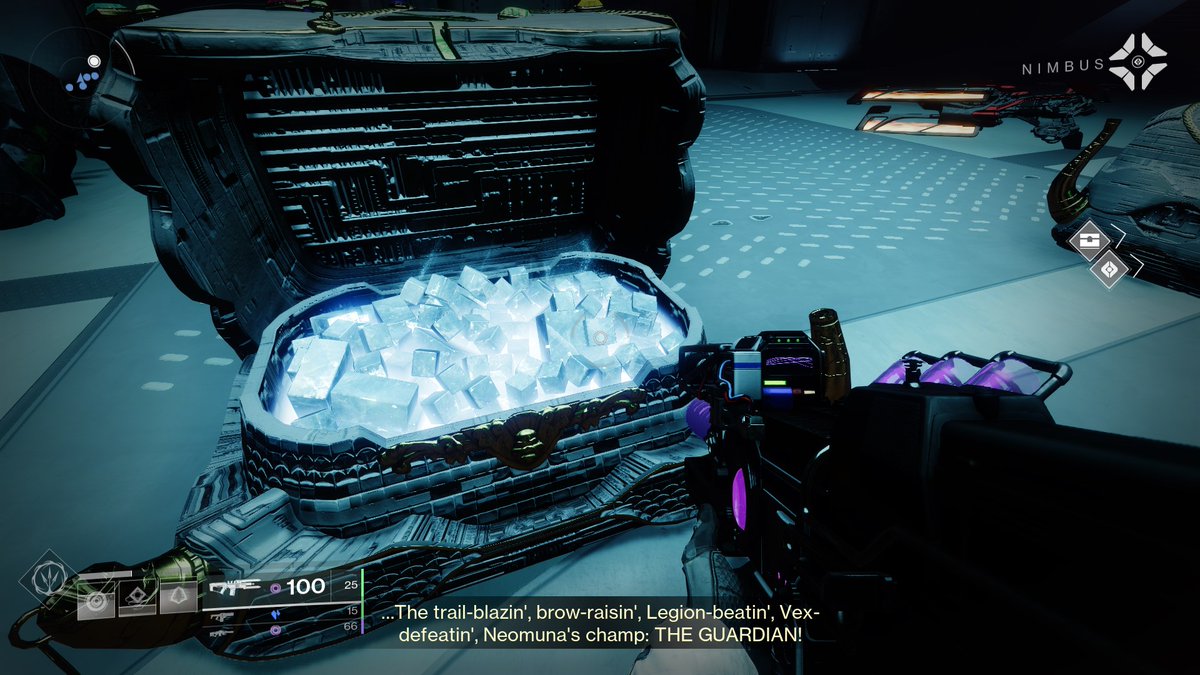 HeyFitzy's tweet image. I wanna know who is the Dwayne "The Rock" Johnson fan at Bungie that wrote this.

Seriously, reveal yourself. 🤣