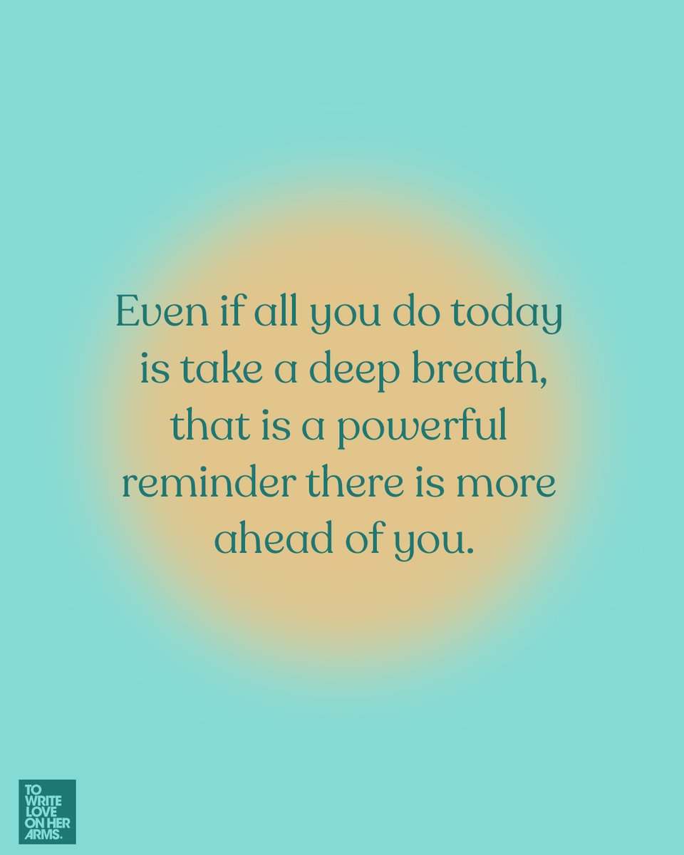 TWLOHA's tweet image. Sharing a reminder just for you. 💙