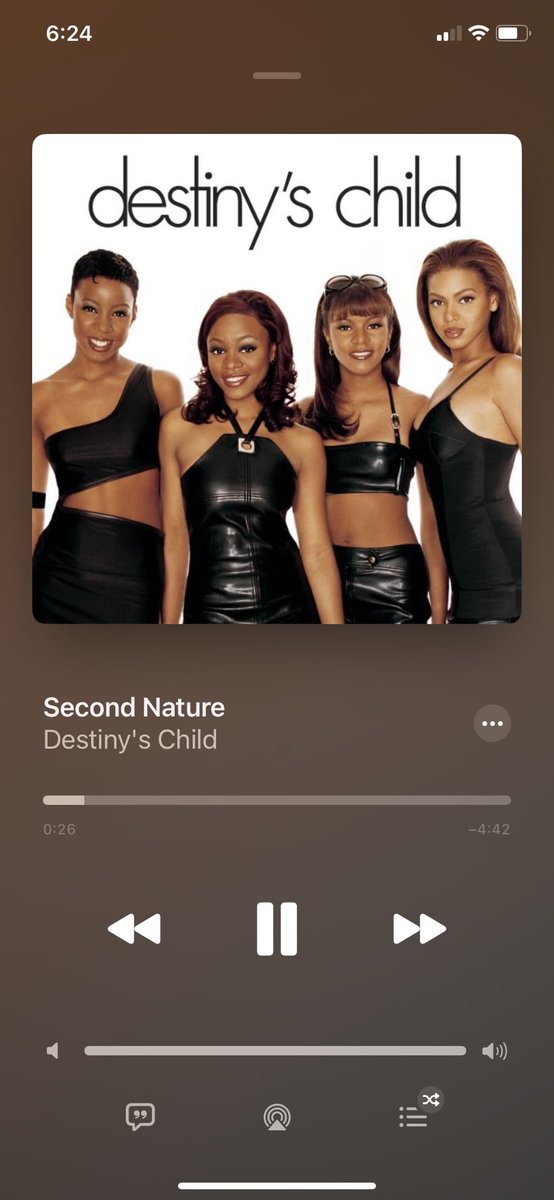 One of my all time favorite songs period! #SecondNature