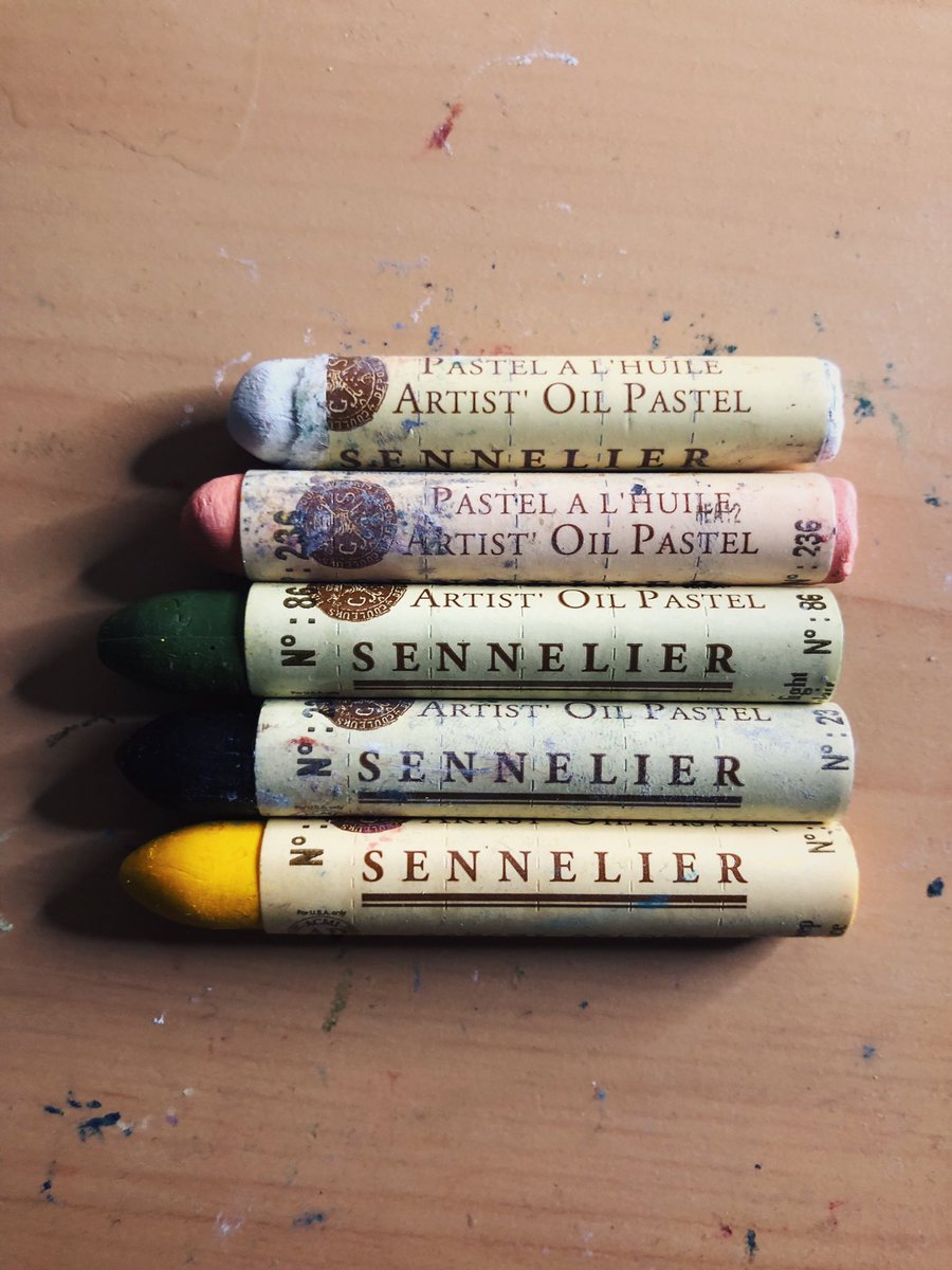 jaaysart's tweet photo. The painting                    The palette https://t.co/gitimi4hgK