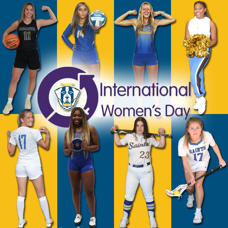 At Emmanuel, we're surrounded by so many women who amaze us every single day, and we celebrate them today and every day!

Happy International Women's Day, Saints!

#goECSaints #internationalwomensday