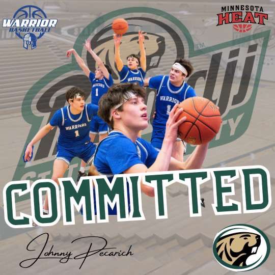 Johnny Pecarich (@johnpecarich) on Twitter photo Blessed to announce my commitment to continue my athletic and academic career at Bemidji State University 🦫. I want to thank my Family, Friends, and Coaches help me achieve this goal of mine‼️ <a href="/mboschee10/">mboschee10</a> <a href="/BSUBeaversMBB/">Bemidji State MBB</a> <a href="/TristRohwer/">Tristan Rohwer</a> <a href="/BHSWarriorHoops/">Brainerd Warriors Boys Basketball</a> @MnHeatPVR Blessed to announce my commitment to continue my athletic and academic career at Bemidji State University 🦫. I want to thank my Family, Friends, and Coaches help me achieve this goal of mine‼️ <a href="/mboschee10/">mboschee10</a> <a href="/BSUBeaversMBB/">Bemidji State MBB</a> <a href="/TristRohwer/">Tristan Rohwer</a> <a href="/BHSWarriorHoops/">Brainerd Warriors Boys Basketball</a> @MnHeatPVR