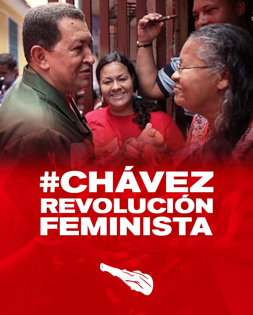 #ChavezRevolucionFeminista La mujer ha sido y será fuerza motriz  para nuestra emancipación. #8Marzo <a href="/PartidoPSUV/">PSUV</a> <a href="/dcabellor/">Diosdado Cabello R</a>