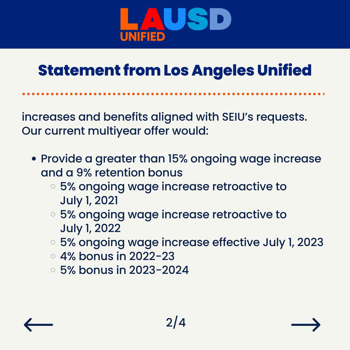 Los Angeles Unified tweet media
