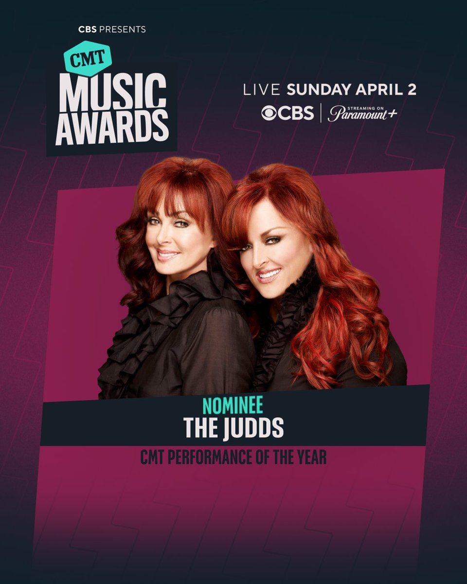 The Judds' final performance took place last year at the 2022 @CMT Music Awards. Their iconic performance of 'Love Can Build a Bridge' has earned their first #CMTAwards nomination! Fans can vote every day through March 27th at vote.cmt.com. 'Don't you think it's time?'