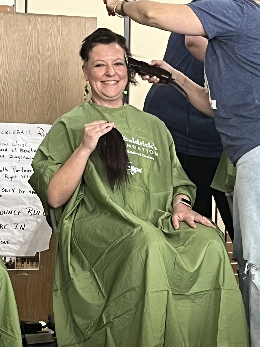 Julie Powell (she/her) (@jpowellteach) on Twitter photo Amazing <a href="/StBaldricks/">St. Baldrick's Foundation</a> event today at <a href="/LincolnD64/">LincolnD64</a>! Our amazing school community raised over $440,000 to fight childhood cancer and still going strong with the donations coming in.
#engageD64 #LincolnBaldies #bravetheshave
stbaldricks.org/participants/m… 🎗️💙💛💙🎗️ Amazing <a href="/StBaldricks/">St. Baldrick's Foundation</a> event today at <a href="/LincolnD64/">LincolnD64</a>! Our amazing school community raised over $440,000 to fight childhood cancer and still going strong with the donations coming in.
#engageD64 #LincolnBaldies #bravetheshave
stbaldricks.org/participants/m… 🎗️💙💛💙🎗️