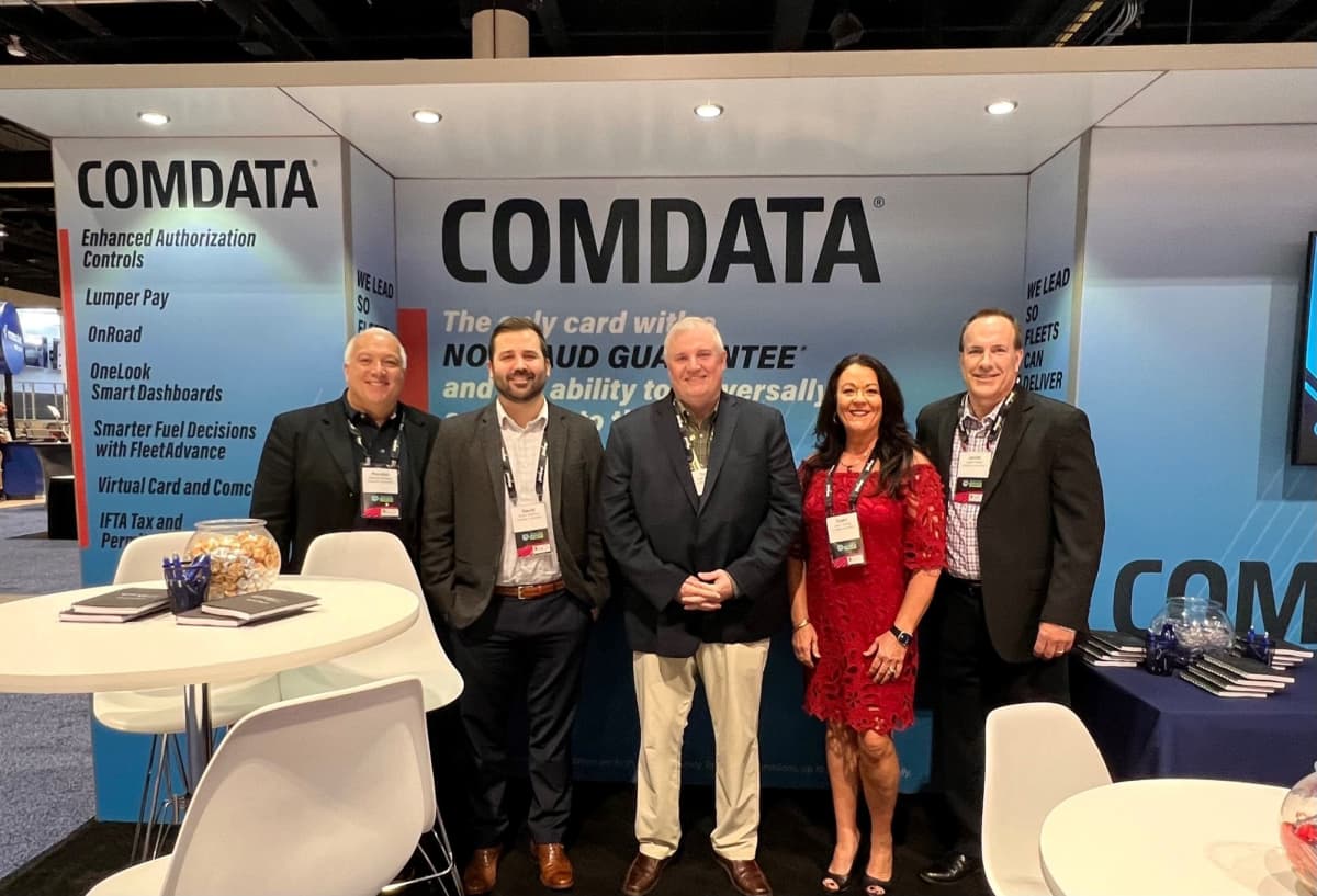 Booth 225 is hopping! Don't forget to stop by and find out the latest on Comdata's products and services!

{hashtag|\#|truckloadstrong}

@[Truckload Carriers Association](urn:li:organization:668155)