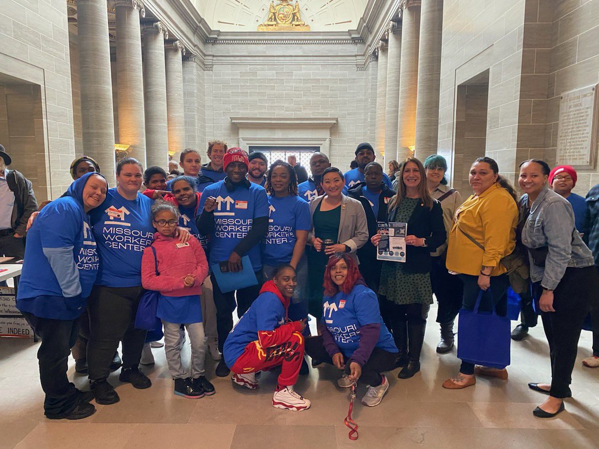 standup_kc's tweet photo. Thanks to House sponsor @phlchristo and all of those who said they will support #CleanSlate!
518,000 ppl are eligible now under MO law to have their records expunged, but LESS THAN 1% actually get it done because it is too costly & burdensome. Pass the #CleanSlateInitiative! https://t.co/RkLzYBLRCz