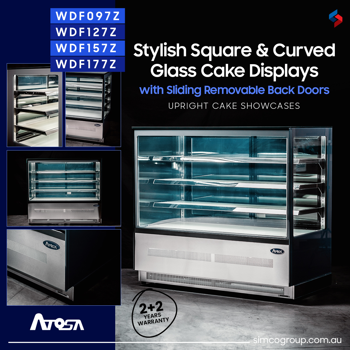 Get easy access to all the delicious #bakery items prepared in your #kitchen!
Buy the beautiful square and curved #glassdisplays with sliding back doors & many other #features.

Learn more - bit.ly/Curved-glass-c…