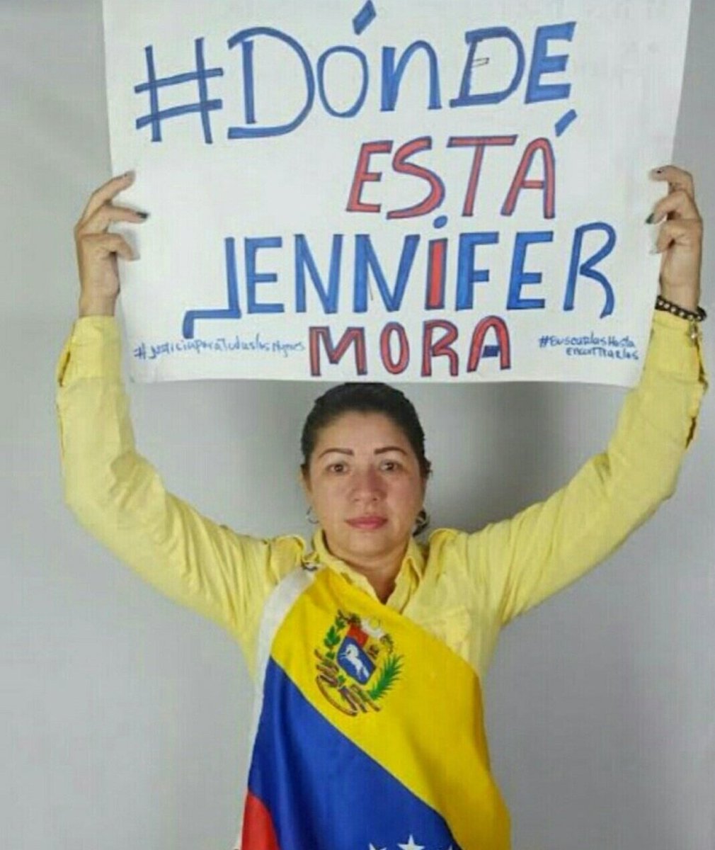 #8Mar #DíaInternacionalDeLaMujer
Para:
Jennifer Mora 
#Desaparecida 
ESPERAMOS JUSTICIA
Pedimos:
#InvestigaciónAFondo
20/11/16: Desapareció
Del Balneario #MiBohío #PtoOrdaz #Bolívar <a href="/YennysSanchez_/">DondeEstaYenniferMora</a>:
ELLA NO QUERÍA IRSE
"se la llevaron"
#DondeEstáJenniferMora
#JusticiaParaJennifer
