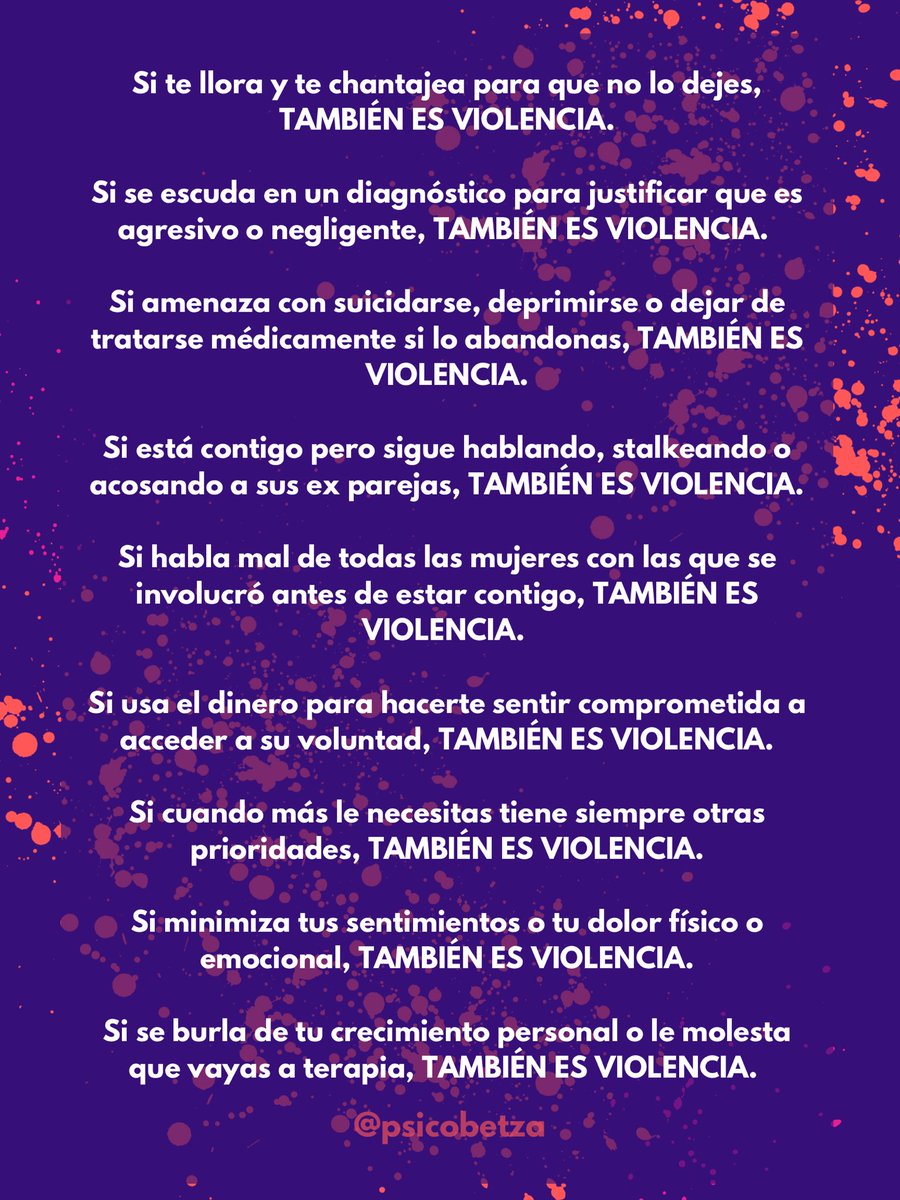 Hay muchas mujeres, niñas y adolescentes que necesitan leer esto.
Si conoces a alguien, comparte 💜🧡.