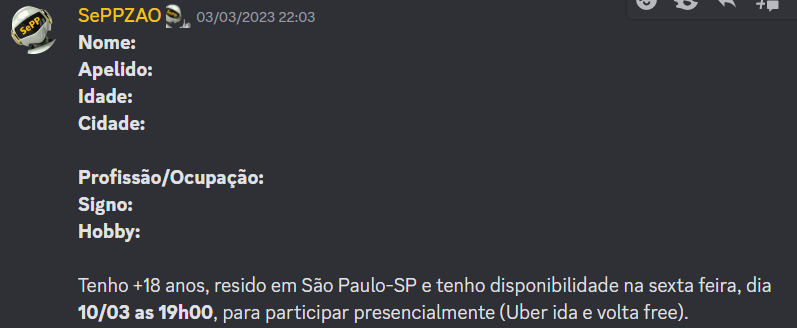 naosalvo's tweet image. Magalzao vai participar do Zap ou Calote SEGUNDA TEMPORADA que começa SEXTA FEIRA AGORA!!!!!

Interessadas de São Paulo capital, mandem msg na minha DM (ta aberta), vai ser fodaaaaaaaaaaaaaaaa
twitch.tv/cidcidoso