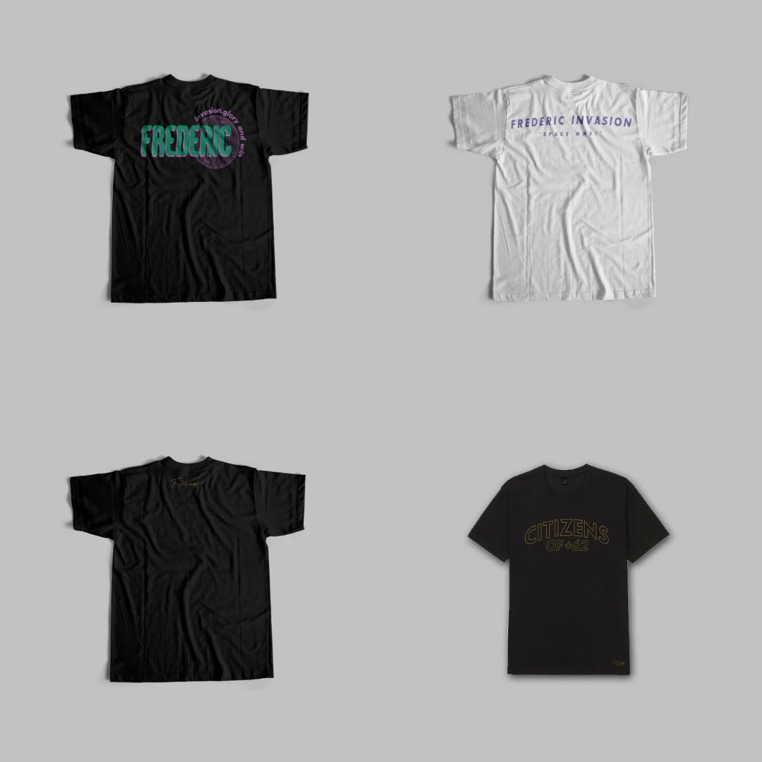 best selling t-shirt ⚡️⚡️

Shopee : shopee.co.id/fredericinvas

#fredericinvasion #fredericinvasionsince2011 #clothingbrand #localprideindonesia #baliclothingbrand