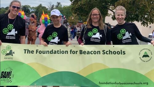 Join us for the Parade of Green in Beacon this Saturday! Line up is 11:30am at Wolcott and Main by the Visitor Center. We're group #16. We'll be promoting this year's BCSD Student Film Festival. Wear a Film Fest shirt over thermal layers if you have one, or of course, wear green!