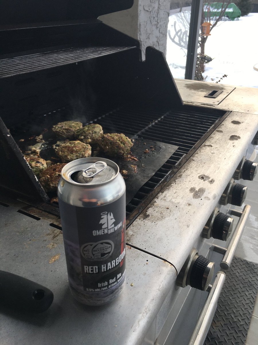 ⁦<a href="/omenbrewingyeg/">Omen Brewing</a>⁩   Never too cold to bbq with Omen
