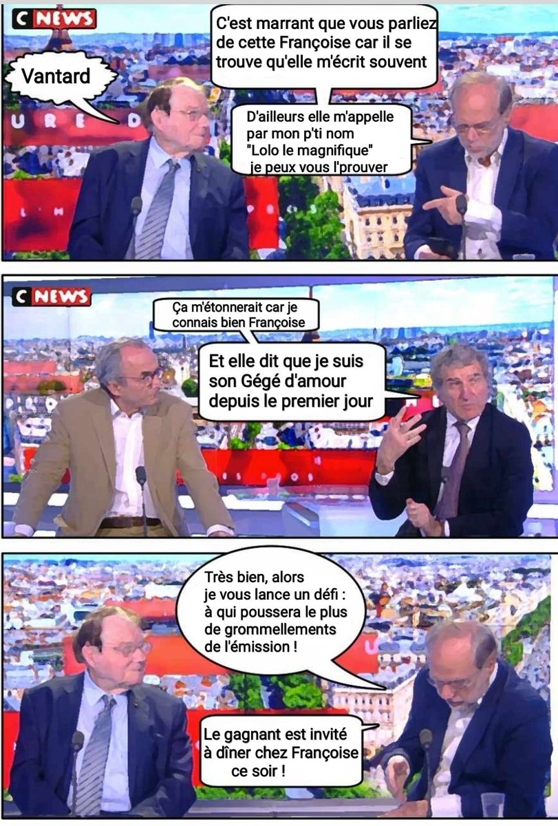 JeanMillion3's tweet photo. @CNEWSLesOFF @CNEWS @NDaynac @LaurenceFerrari @christine_kelly @PascalPraud @obenkemoun @JPasquet @TLoussouarn @VGrandclaude @ThomasBauder Bonne fête Francoise ✍️❤️ https://t.co/aoXouQcHB3