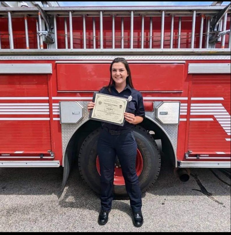 NL1706's tweet photo. In honor of international women’s day, L1706 would like to take a moment to recognize FF Tierney and all the other hardworking, dedicated woman within the Needham Fire Department. https://t.co/EctZsrIIT5
