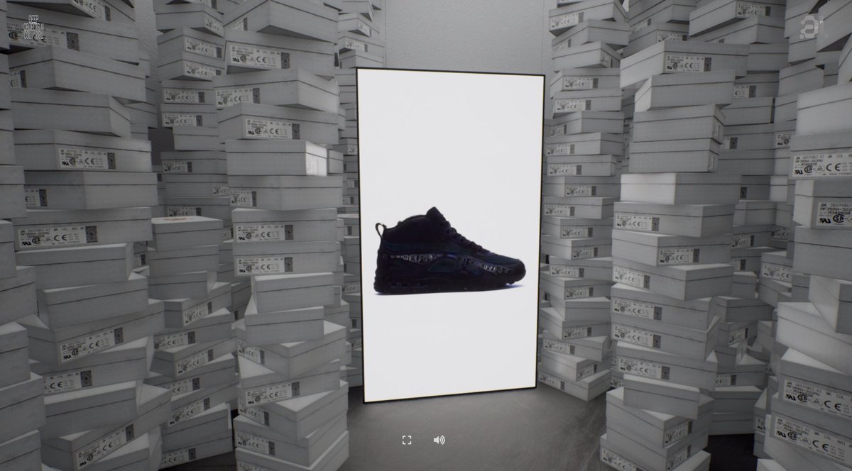 metawuhuama's tweet image. Designed by H.U.E(one of the AI general model for sneaker)
Curated by me.
Voted by the community-done.
Brought to live by @DeepObjects -soon.
welcome to have a glance at our gallery metaverse and you can feel what we experienced in the last 5 months 
gallery.deepobjects.ai
🙌🚀