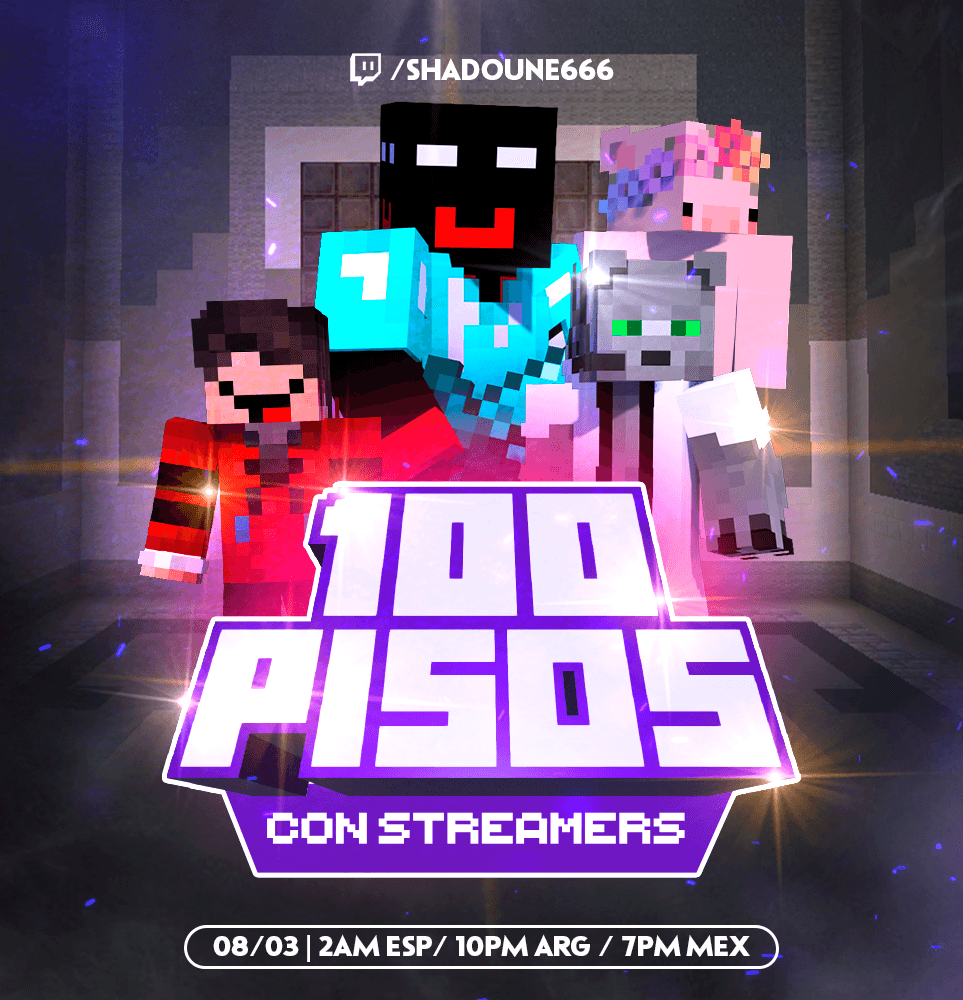 Shadoune666's tweet photo. Mi evento empieza en 5 minutos lets go!! 
Va a ser algo chill y divertido pero con unos buenos Crossovers
Estaran Tubbo, Kameto y mas gente épica 😎 https://t.co/J5JeWMXZpC