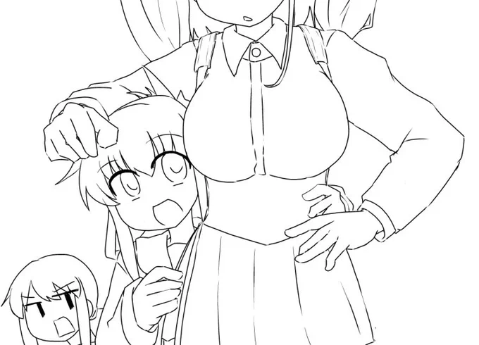 線画できた 