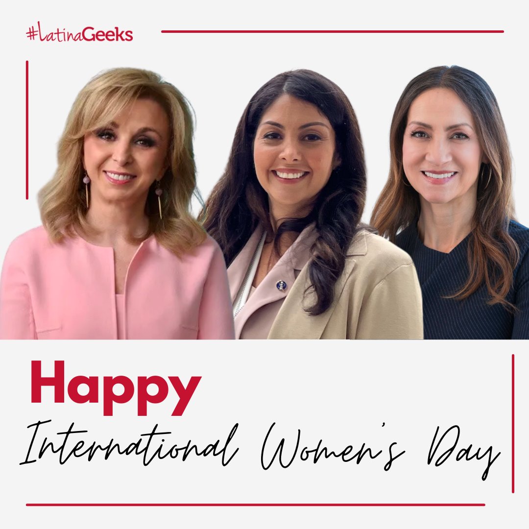 LatinaGeeks's tweet image. Today, we want to honor the Latina women who are making a difference in the tech industry. We want to celebrate their achievements, hard work, and dedication to their craft. Tag a Latina who inspires you! #LatinasInTech #InternationalWomensMonth #LatinaGeeks #LatinasinStem