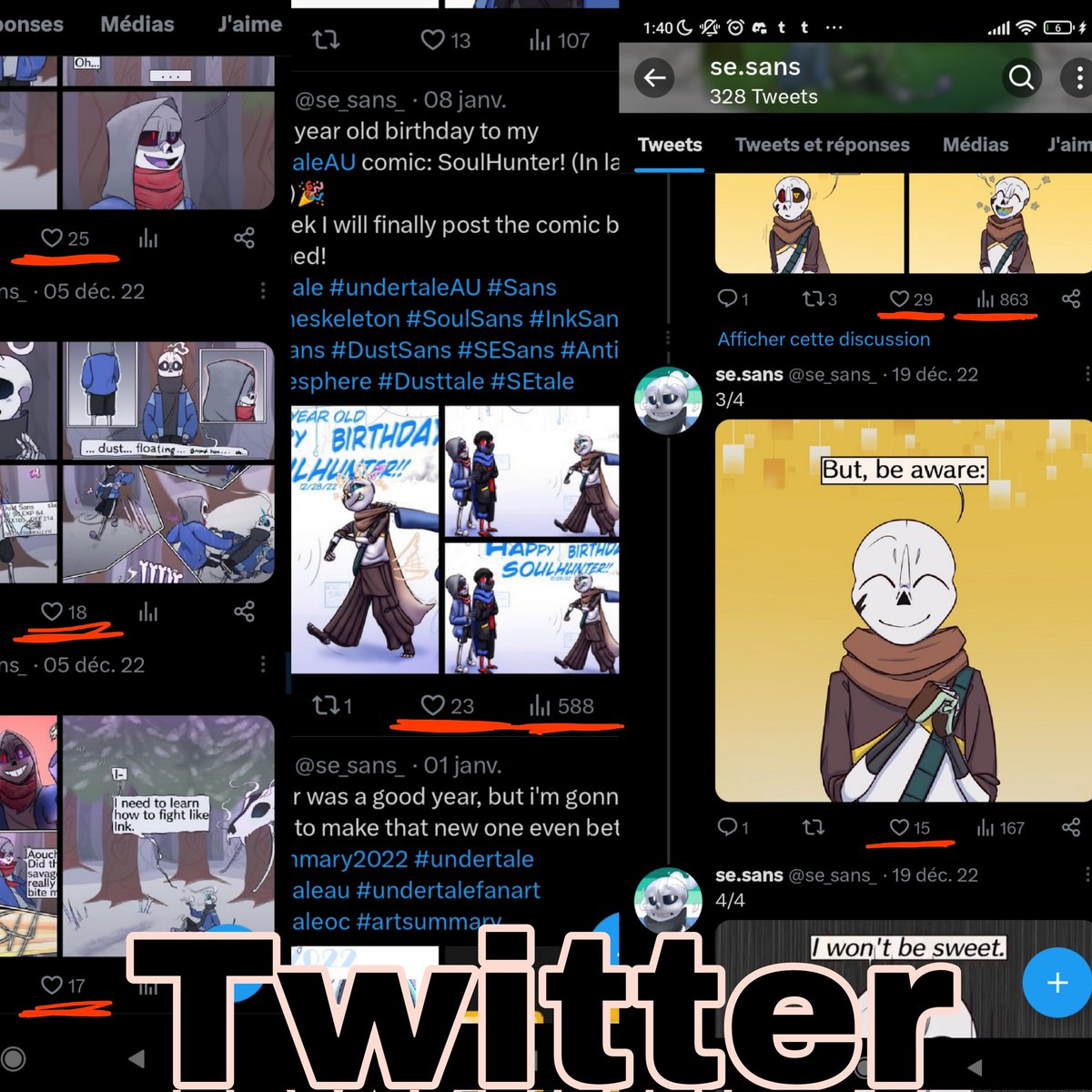 se_sans_'s tweet photo. I was today years old when I realized that people on Twitter wasn't as much simp of Dust and creepy Ink than people on Tumblr and Instagram x)
#undertale #undertaleAU #dustsans #inksans #dusttale #doodlesphere #soulsans #sesans #souleatertale #setale #souleatersans #sans #sansau https://t.co/zCVRoWfyxN