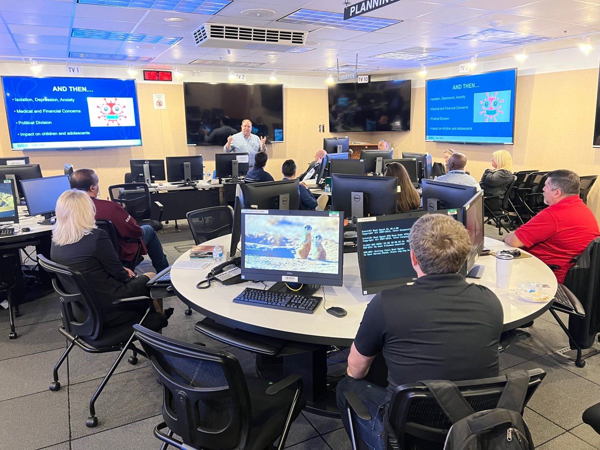 TopGuardSec's tweet image. Hampton Roads February ASIS International Meeting, presented by Yan Byalik, CPP, on “Managing Mental Health Critical Events” was illustrative about societal challenges and its effect on the Security Industry.