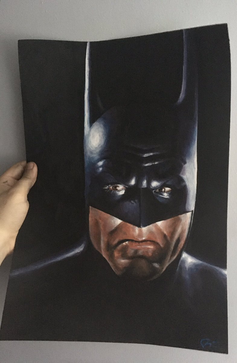 WATCHMEM3's tweet photo. My replica of Batman portrait (original by Alex Ross). Acrylic paint, made it for my friend 

#traditionalart #batman https://t.co/xnhTjst5A3