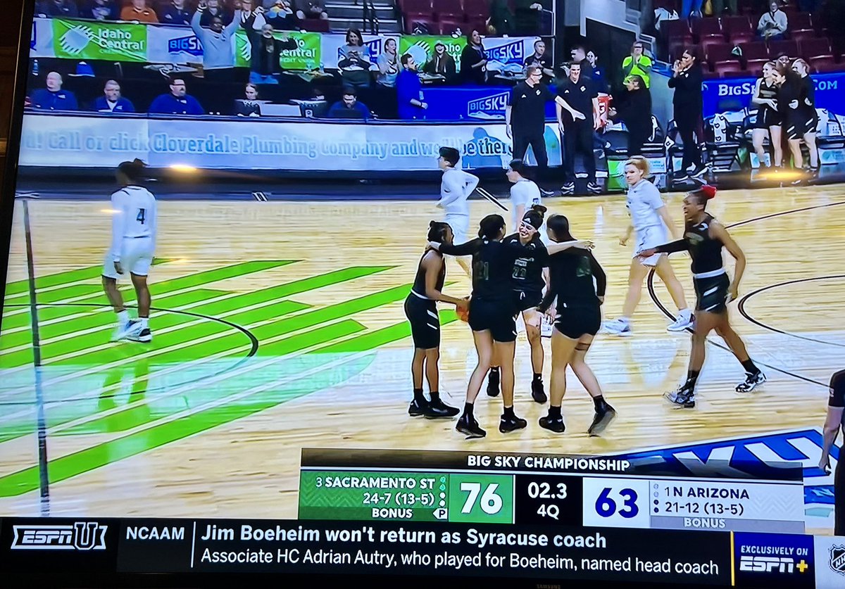 Happy #NationalWomensDay 03/08/23!
Big congrats to Sac State Women’s Basketball team, <a href="/SacStateWBB/">Sac State WBB</a>, #Hornets, for making history on this day - Big Sky Conference Champion! 

#SacramentoProud
#SacStateProud
#GoHornets
#StingersUp
#SacStateWBB
#BigSkyConf