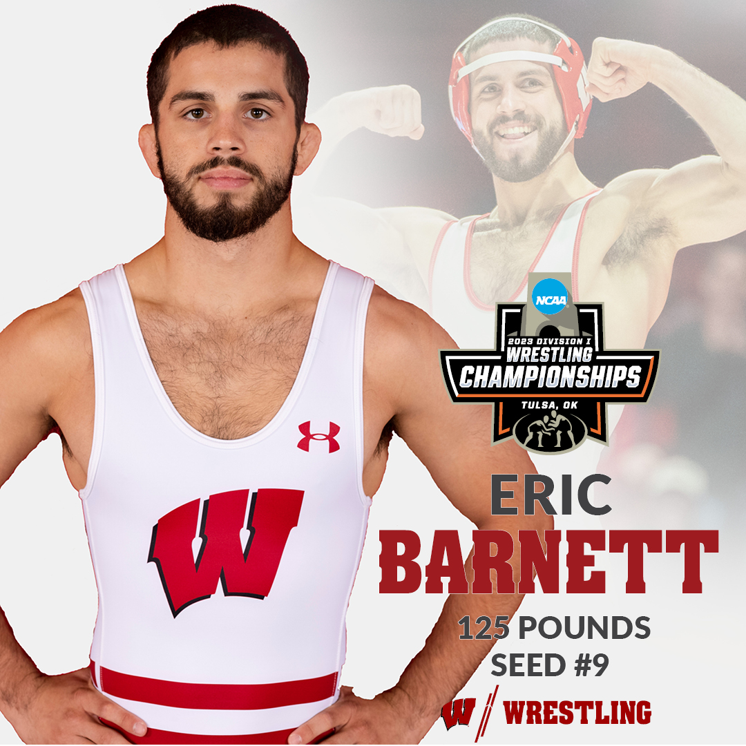 Eric Barnett earns the #9 seed at 125 pounds in <a href="/NCAAWrestling/">NCAA Men's Wrestling</a> Championships 

<a href="/ericbarnett1117/">Eric Barnett</a> will open the national tournament against #24 Nick Babin (Columbia)