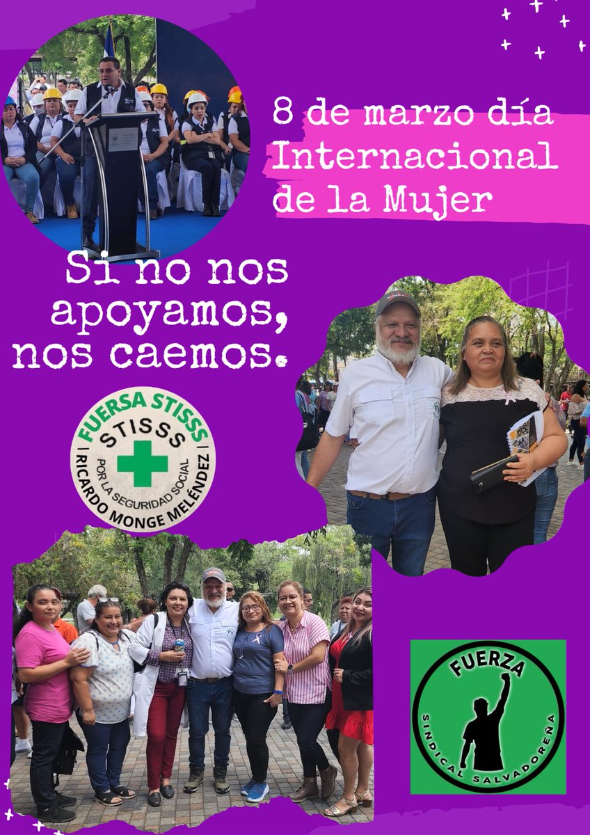 sindicalfuerza3's tweet photo. El Srio General Federal de Fuerza Sindical Salvadoreña @fuersamonge100
 agradece al Ministro de @TrabajoSV @RolandoCastroSv por el lanzamiento de #SOSTrabajadoras y por ese apoyo a las compañeras trabajadoras que luchan incansablemente por sacar adelante sus hogares. https://t.co/wkdPxRHsSF