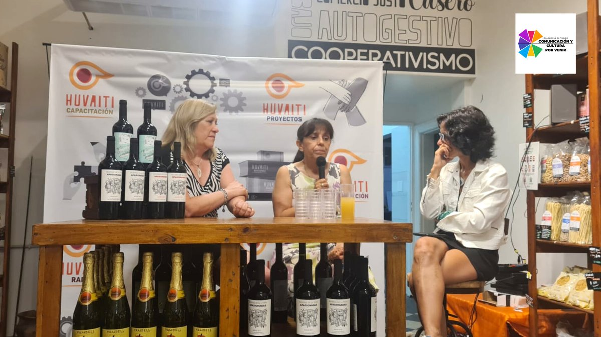 Coope_CyC's tweet photo. #8M
La Asociación Mujeres de la Viña, 21 productoras vitivinícolas del Valle de Uco, presentaron la línea de vinos “Apasionadas”.
Fue en el almacén de @AlimentosCoop (Moreno 945, #CABA).
#Apasionadas
#ParoInternacionalFeminista https://t.co/IgV0xrgU90