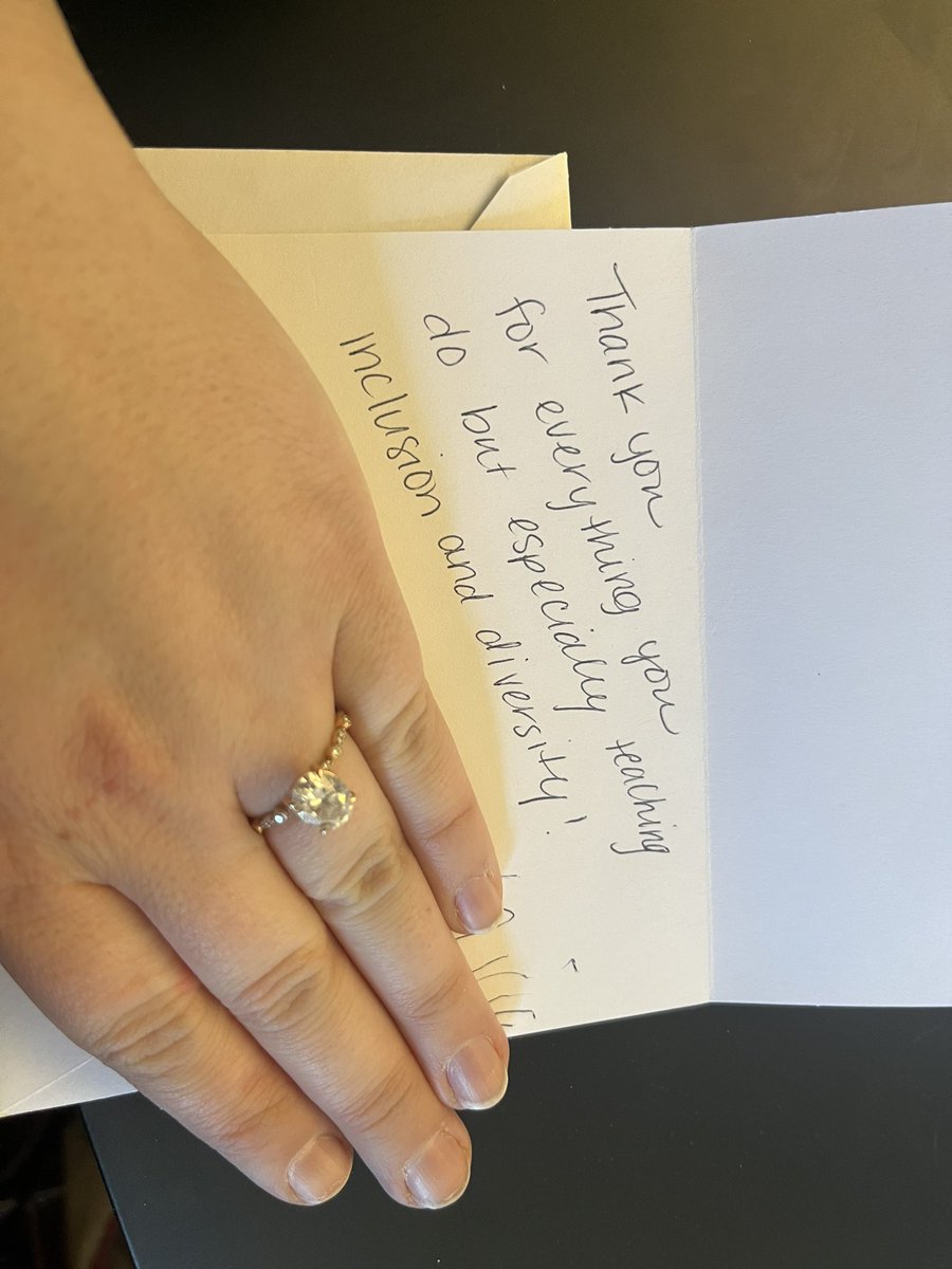 What an amazing note to get from a family.