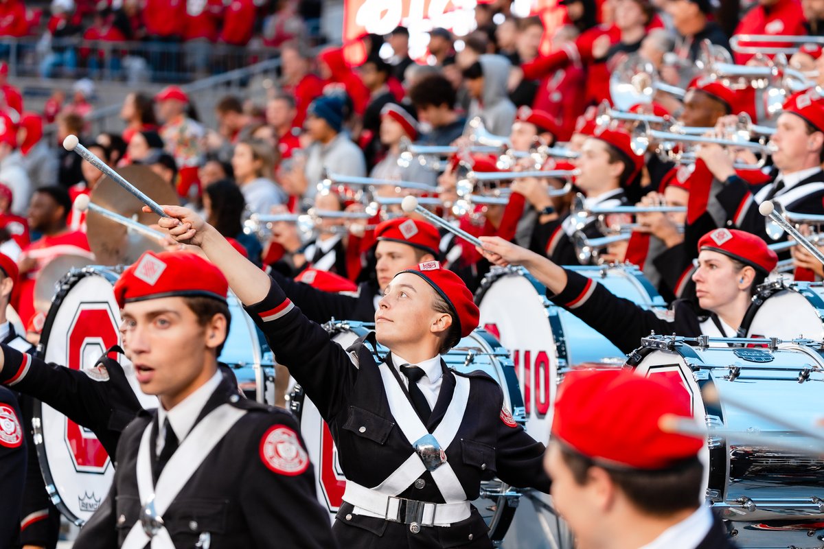 TBDBITL's tweet photo. Happy #InternationalWomensDay to the many, many women who have helped make our band what it is today. #GoBucks https://t.co/RNw42ERqGu