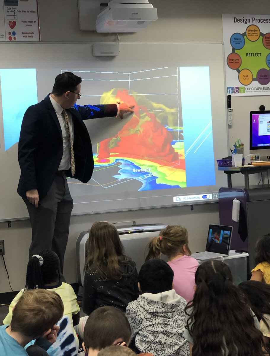 EPPenguins's tweet photo. Thank you to Meteorologist Marshall Stageberg for visiting the second graders and sharing your expertise on all things weather! https://t.co/E13naubfkI