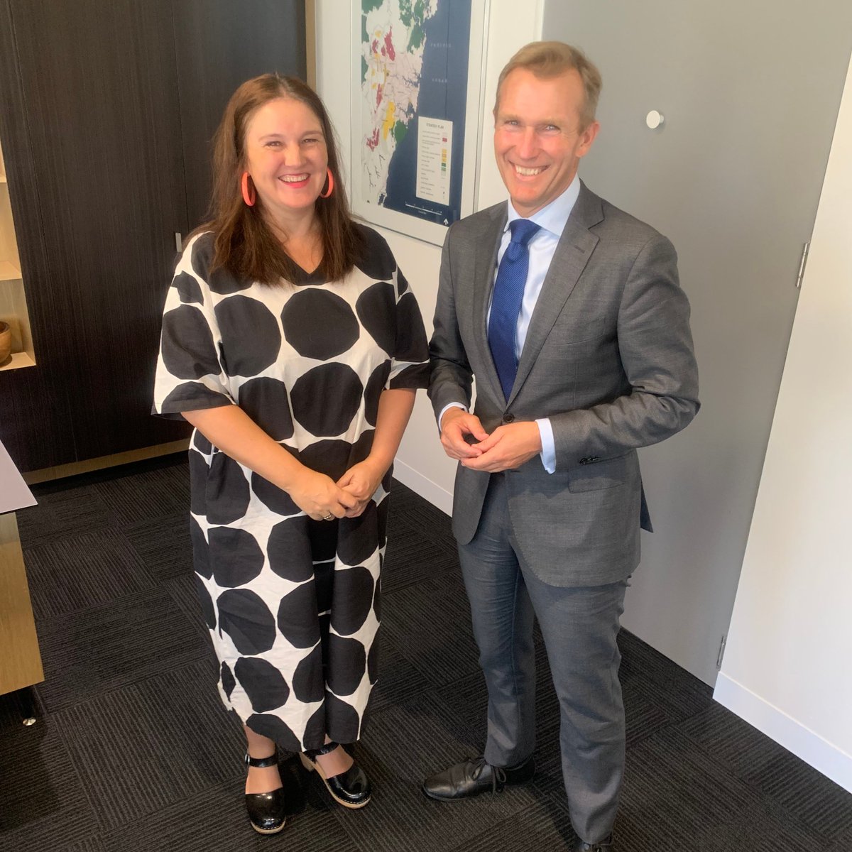 Our National Director Heidi Lee Douglas met with NSW Minister for Cities, infrastructure &amp; Active Transport <a href="/RobStokesMP/">Rob Stokes MP</a> yesterday, to discuss our push for more support for active transport - including ebike rebates and a Fed Govt investment in safe bike path infrastructure