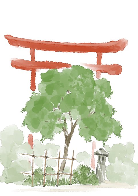 「shrine stone lantern」 illustration images(Latest)