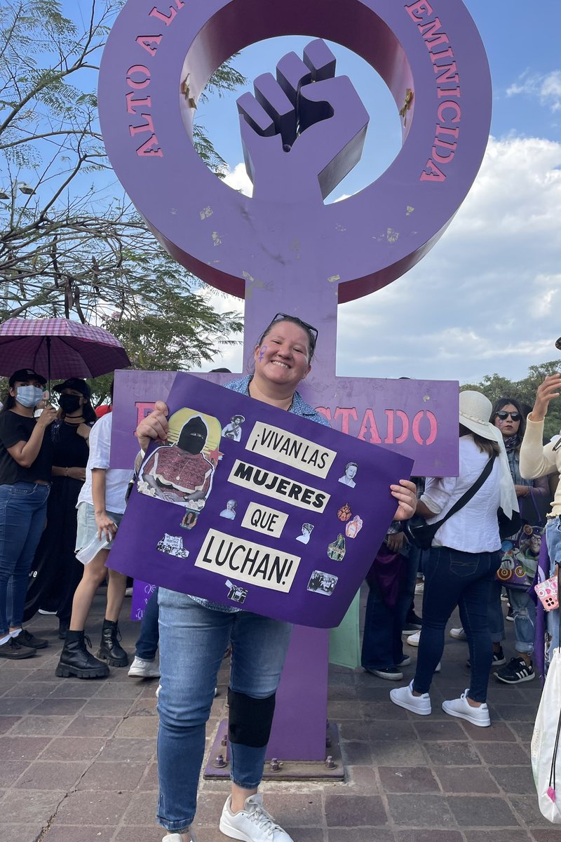 dexireejr's tweet photo. #Marcha8M Somos el Grito 🗣️🗣️🗣️🗣️ de las que ya no están y no nos vamos a CALLAR 💜 Hoy regreso mi Fé y esperanza al Corazón ♥️ #M8 https://t.co/lIz60EsA8c