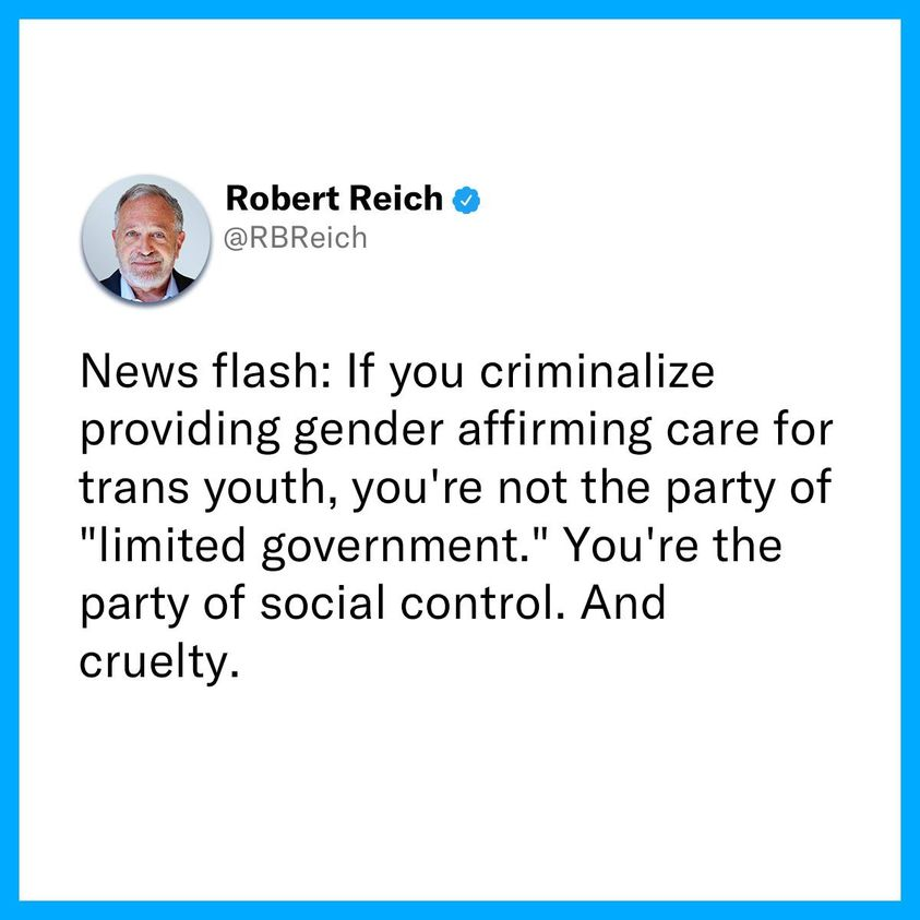 Hey, <a href="/IAGovernor/">Gov. Kim Reynolds</a>!

Limited government?
Parental rights?
Students first?
Freedom?

All lies, Kim. All lies.

#WorstGovInIowaHistory #Bigot