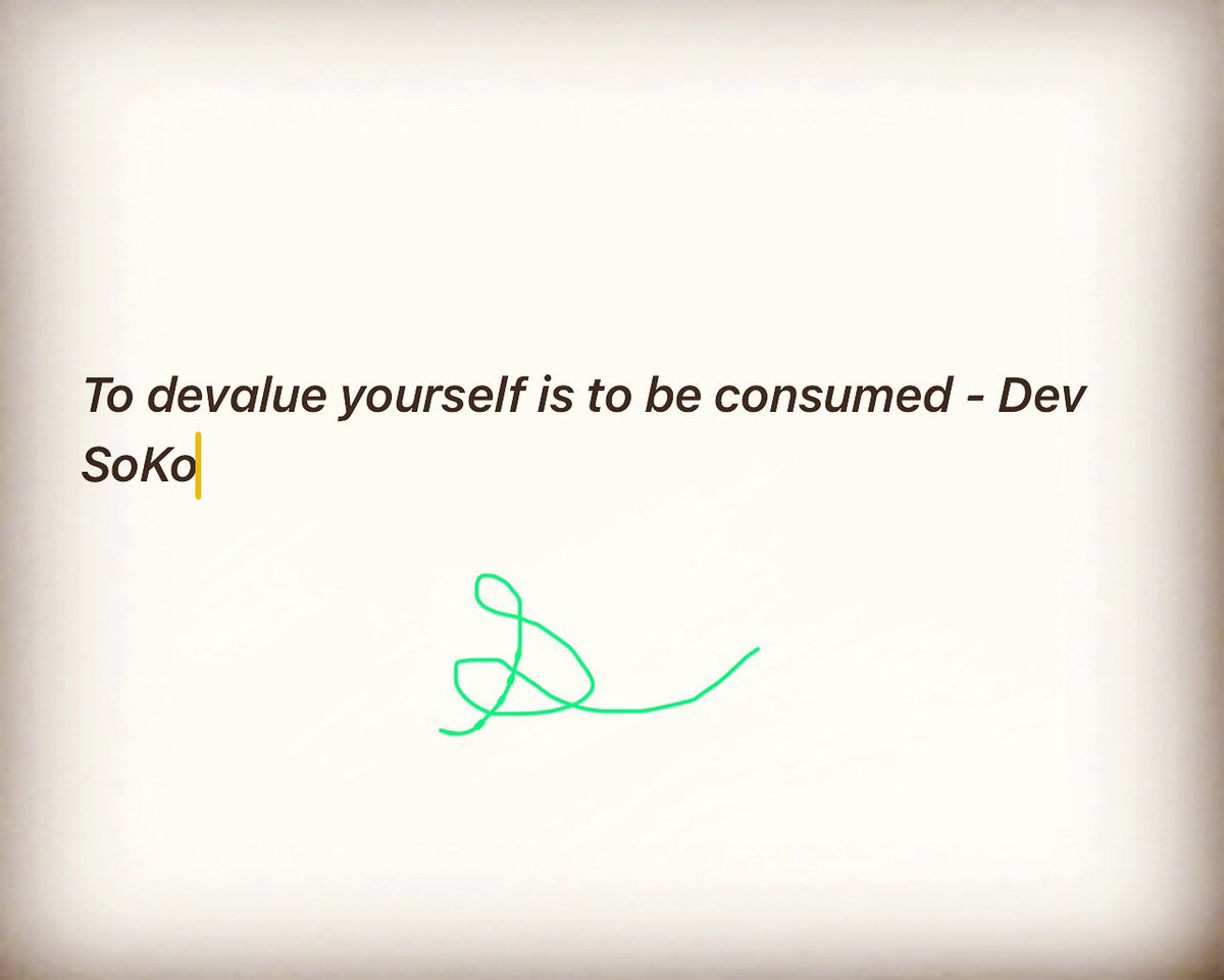 Devalue yourself From Dev SoKo: #poetry #poetrywriter  #poetrycommunity #art #amwriting #writingcommunity